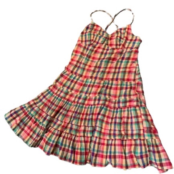 GAP plaid pattern dress - Picture 2 of 3
